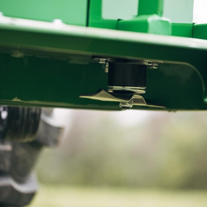 Titan Attachments 3 Point PTO Finish Mower, 60" Cutting Width, Category 1 Hitch, Rear Discharge, Requires 25-40 HP Tractor, Low-Noise Cast Iron Gearbox, Green Finish