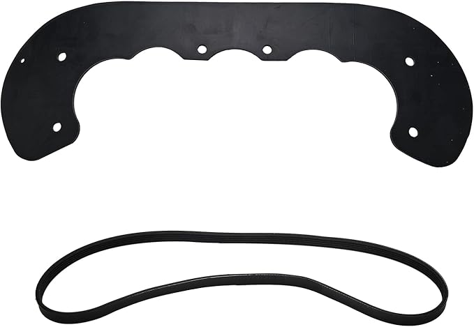 99-9313 Snow Blower Rubber Paddles (10MM Thick) & 133-5585 108-4884 Scraper & 121-6622 V-Belt for Toro PowerClear 721 821 Qze R E R-C Snowblower Paddle with Mounting Hardware Kit