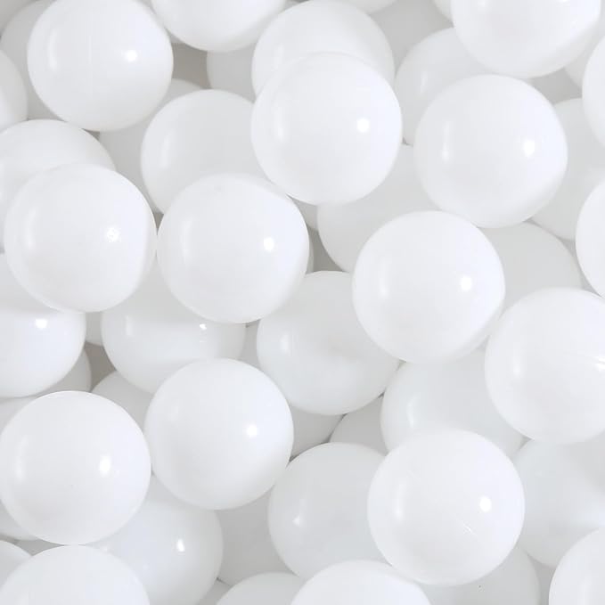 TRENDPLAY Plastic Balls for Ball Pits - Hollow Balls- Safe and Exciting Playtime - Perfect for Baby Pools, Birthday Party Decoration
