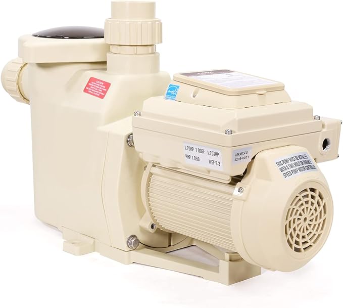 XtremepowerUS Variable Speed Swimming Pool Pump High-Flo Inground Spa Pool (1.5HP)
