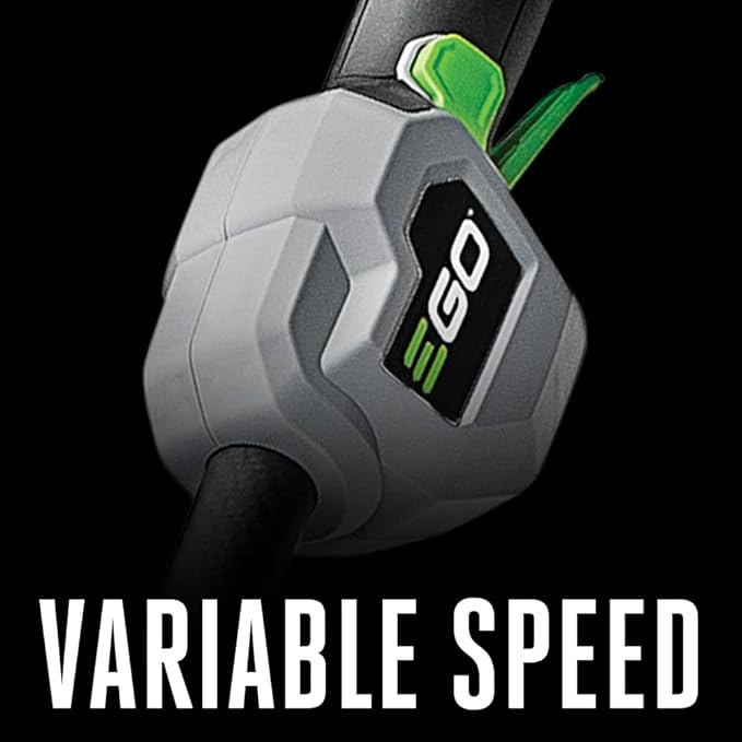 EGO POWER+ String Trimmer, Battery Powered, 15" trimmer for weeds and grass with POWERLOAD and Carbon Fiber Split Shaft, Battery and Charger Not Included - ST1520S