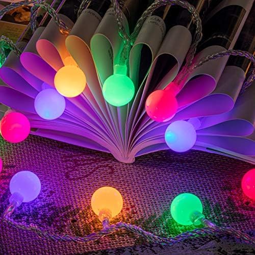 AWQ 200 LED Christmas Lights Christmas String Lights Decoration Lights for Christmas Home Garden Wedding Party Xmas Tree Bedroom Indoor Outdoor Decor (200, Multicolor)