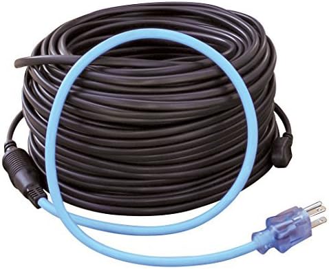Clear Power Roof & Gutter Deicing Kit - 240ft | 1200W With 2ft Power Cord 18/3 SJTW & Power Indicator Light (CPRH008)
