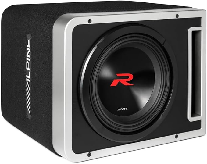 Alpine R2-SB12V Single Type R2 12-in Subwoofer in Vented Enclosure