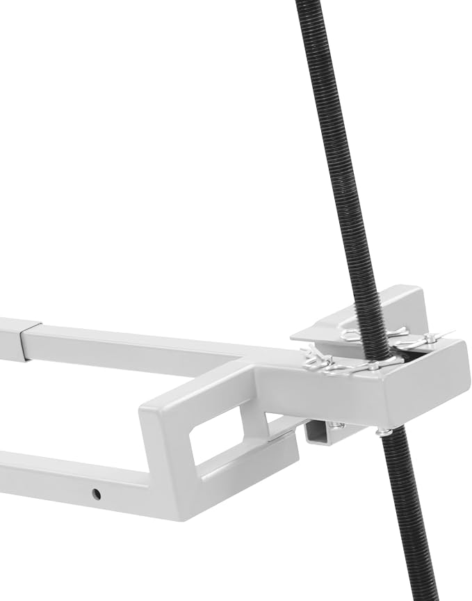 880 lbs Capacity Lawn Mower Lift Tool, Adjustable Steel Lawn Tractor Lift Jack, for Mowers, Garden Tractors, Riding Tractors Repair, Maintenance Lifter (Gray)