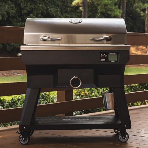 recteq Pellet Grill - SmokeStone 600, Outdoor Griddle Grill with Even Temperature, WiFi Enabled Wood Pellet Griddle Grills, SmokeStone 600 + Sizzling Essentials Bundle