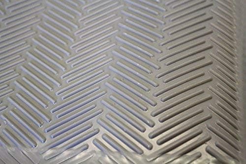 RHS Snow Melting Mat, Anti-Slip Walkway Herringbone Design, Color Gray, Outdoor Mat, Prevents ice Formation, Melts up to 2 inches of Snow per Hour, 120 Volts (30-inches x 10-feet)