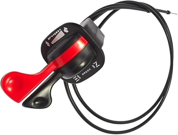 Risforth1734506SM Throttle Choke Cables Dual Control Assembly Compatible with Briggs Stratton Baron Simplicity 16HP-23HP 38In -50In 1734506 1727223 1734505SM 1727223SM 1921950 1721950 5048943