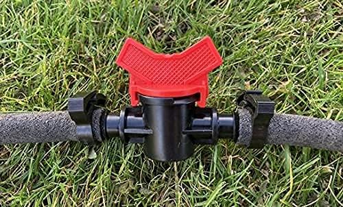 100pieces Internal Diameter 1/2 inch Plastic hose Clamp for Drip Irrigation Tubing