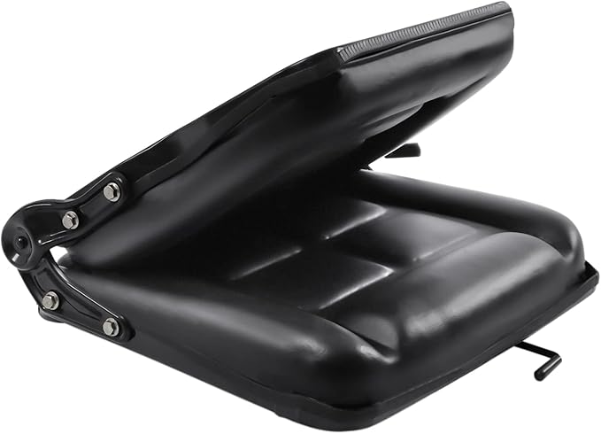 Universal Lawn Mower Seat, Replacement Forklift Seat, Garden Tractor Seat, Adjustable Mower Seat, Stage Weight Seat PVC Tractor Seat for Forklift Tractor Skid Loader