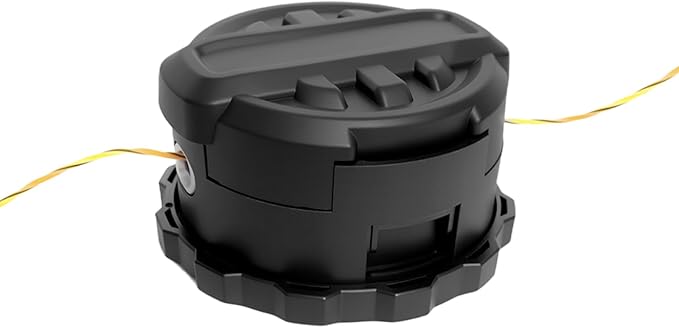N737410 Quick Feed String Trimmer Head, String Trimmer Head for Dewalt Models DCST922B, DCST922P1, DCST972X1 String Trimmer, Weed Eater Head Replacement, Pre-Wound Dual 0.080" Line for Trimming