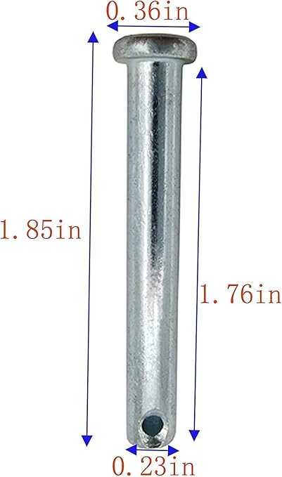 Replacement Snowthrowers Simplicity or Snapper Shear Pins for 703063, 1668344, 1686806yp (20 Pack)