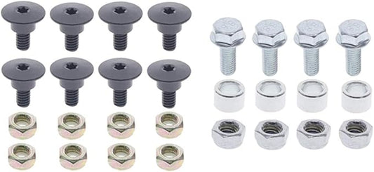 ANTO Hardware Kit for Toro CCR3650 CCR2450 CCR2000 Power Clear 20" 21" Snowblower Paddle Bolt Nut Kit 136-7182 84-1971 Snowthrower 6053