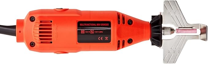 KAKEI Electric Chainsaw Sharpener Kit with High-Hardness Grinding Bits – 110V Mini Chain Saw Sharpener, 105W Adjustable Speed Motor, 3 Sharpening Bits (5/32", 3/16", 7/32") – CE Certified