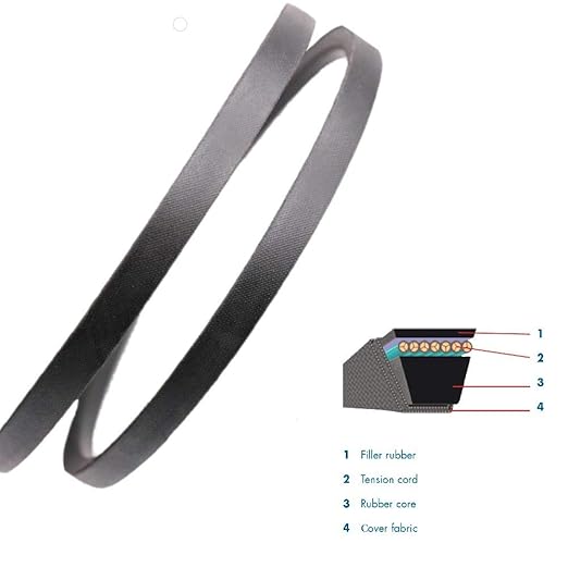 SPF Lawn Mower Tractor Deck Belt 5/8" x 75" Replacement for Wright Mfg. 71460062