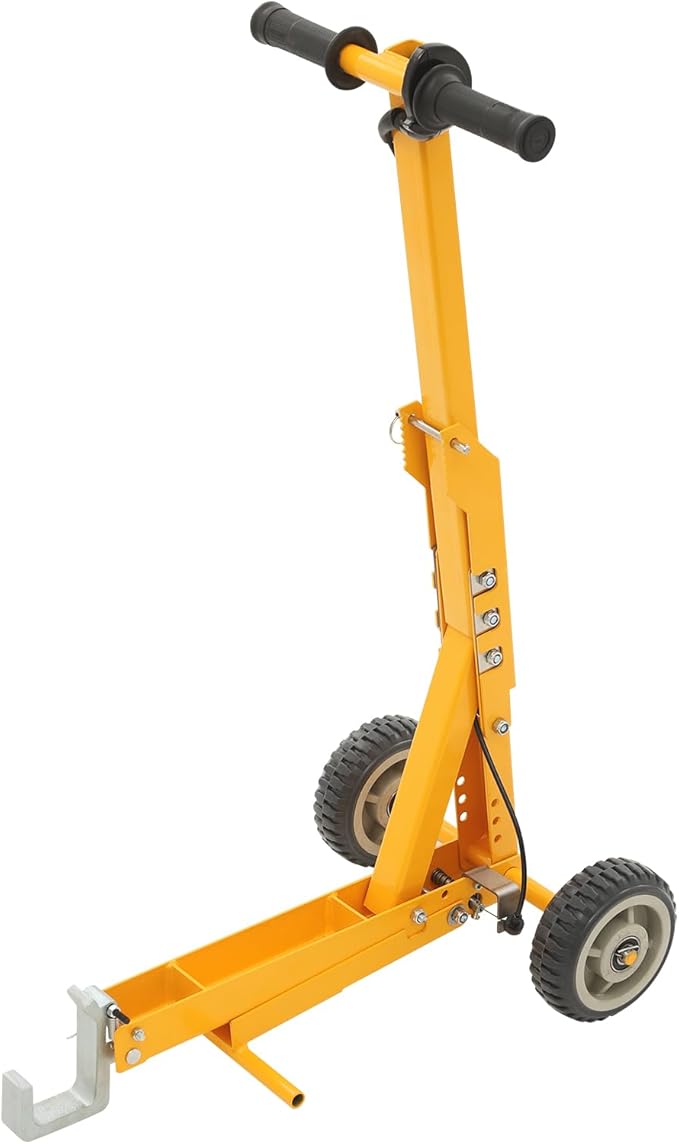 800LBS Zero Turn Mower Lift, Heavy Duty Q235 Steel Lawn Mower Jack, Foot Pedal Operated Lawn Mower Lift Jack for Lawn Mowers/Tractor Repair