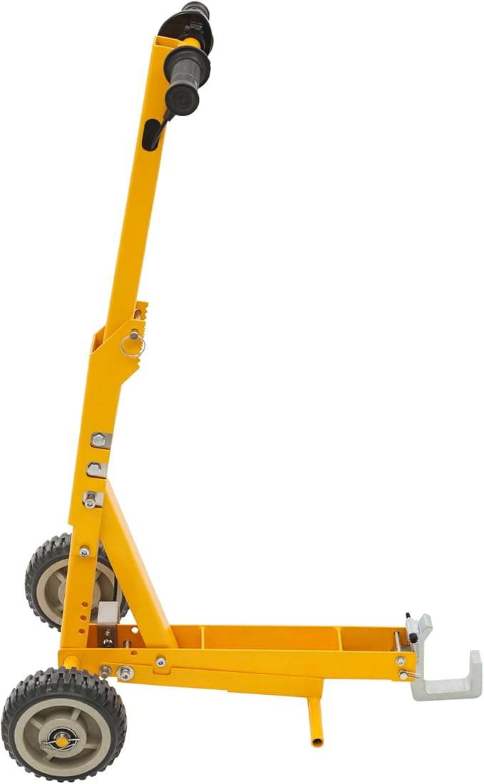 800LBS Zero Turn Mower Lift, Heavy Duty Q235 Steel Lawn Mower Jack, Foot Pedal Operated Lawn Mower Lift Jack for Lawn Mowers/Tractor Repair