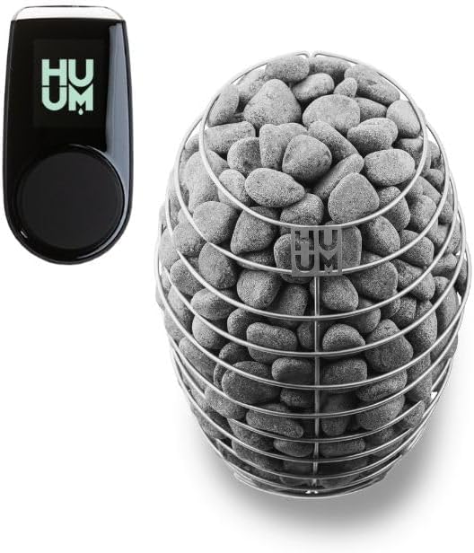 GL6 Outdoor Sauna Kit, Garden Luxury-Series Outdoor DIY Sauna Kit, Thermo-Spruce, up to 6 Persons Bundles (Sauna Heater and Sauna Stones Included) (Drop 9 WiFi - Black)