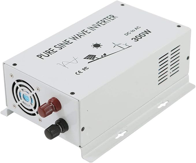 WZRELB 300W 12V Pure Sine Wave Solar Power Inverter DC AC Converter