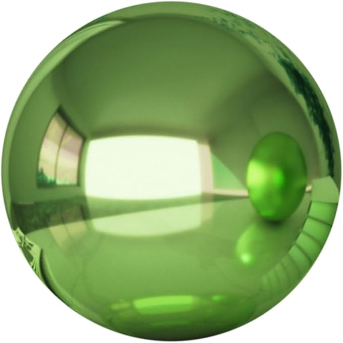 Garden Reflective Ball Mirror Gazing Ball Greenery Decor Floating Polished Gazing Decorative Garden Gazing s Outdoor Spheres Metal Stainless Steel Mirror Wall