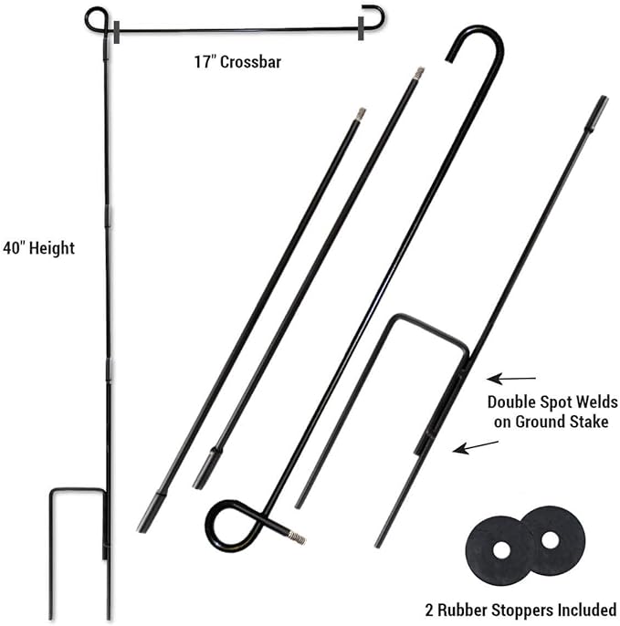 WinCraft Seattle Kraken Garden Flag and Pole Stand Holder