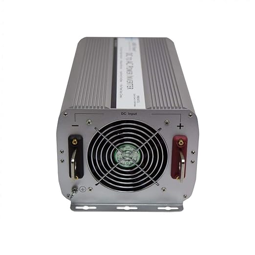 AIMS Power 5000 Watt / 10000 Watt Peak Modified Sine Power Inverter 12 Volt DC to 120 Volt AC with Remote