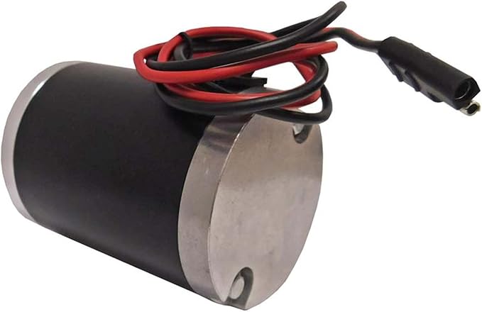 OEG Parts New Salt Spreader Motor Compatible With Buyers Salt Spreader Salt Dog 12 Volt 2 Wire D Shaft 3000966 ATV ATVS15A ATVS 15 SAB0189 10957