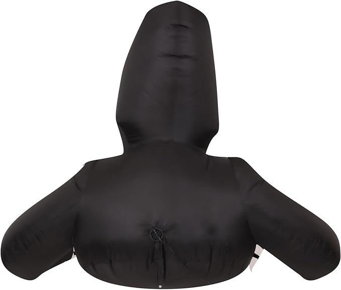 Haunted Hill Farm 5-ft. Reaper Blow Up Decoration with Lights, Halloween Outdoor Decorations for Patio and Yard, Giant Spooky Holiday Inflatable Decor