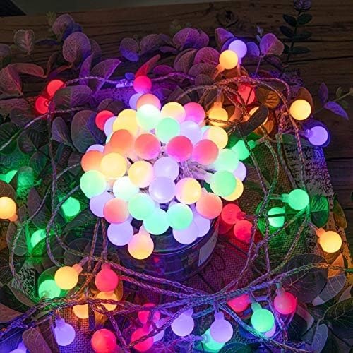 AWQ 200 LED Christmas Lights Christmas String Lights Decoration Lights for Christmas Home Garden Wedding Party Xmas Tree Bedroom Indoor Outdoor Decor (200, Multicolor)