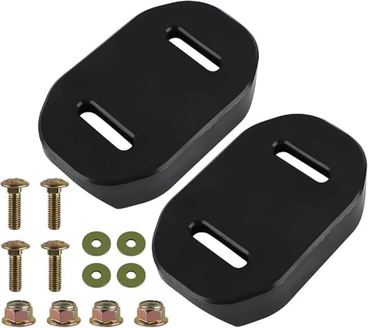 Poly Snow Blower Skid Shoes for Ariens 72600300 Snowblower Slide Shoes Ariens 02483859 Snow Thrower Skid Plates with Hardware Kit