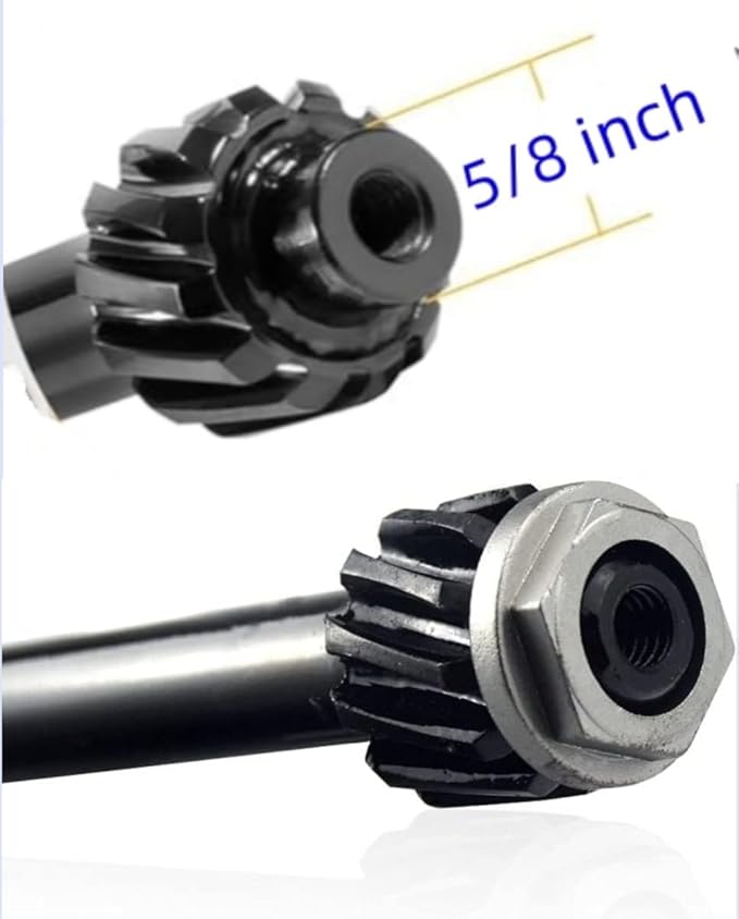 738-0919B Steering Shaft with Bushing Compatible with MTD 738-0919 738-0919A 738-0887 753-04517 76-044 for Troy Bilt TB42 TB46
