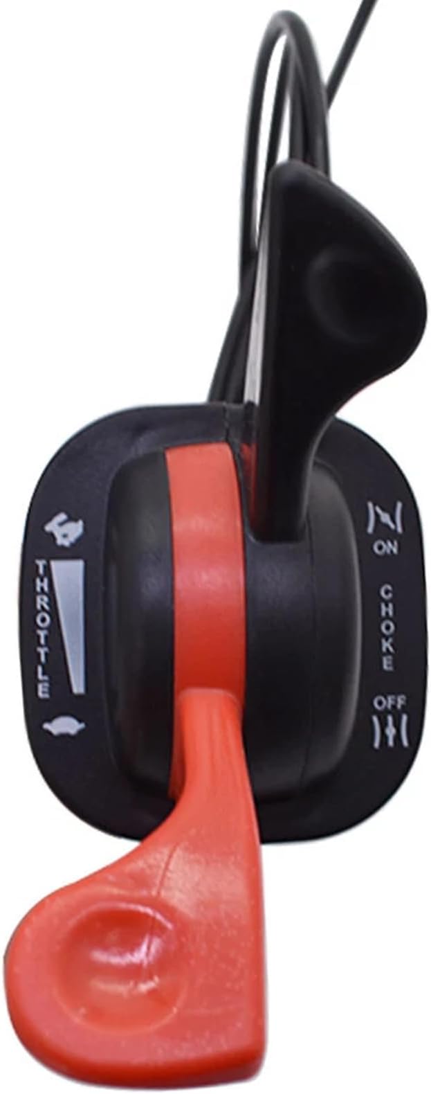 Risforth1734506SM Throttle Choke Cables Dual Control Assembly Compatible with Briggs Stratton Baron Simplicity 16HP-23HP 38In -50In 1734506 1727223 1734505SM 1727223SM 1921950 1721950 5048943