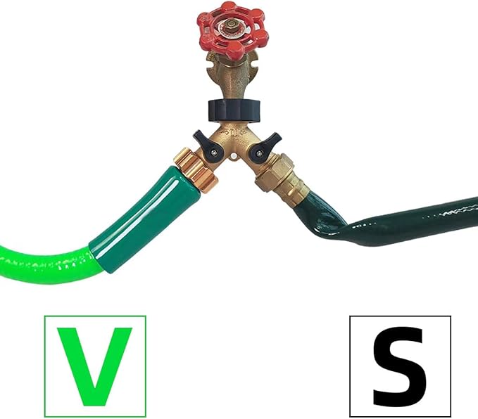 Garden Hose 50 ft Heavy Duty Water Hose 5/8,180 PSI Kink Resistant,Heavy Duty, Lightweight, Flexible Hose for Plants,Lawn & Garden Watering Equipment, 3/4 Solid Fittings (50ft)