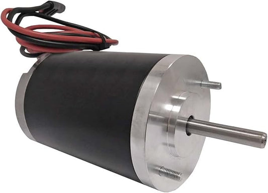 OEG Parts New Salt Spreader Motor Compatible With Buyers Salt Spreader Salt Dog 12 Volt 2 Wire D Shaft 3000966 ATV ATVS15A ATVS 15 SAB0189 10957