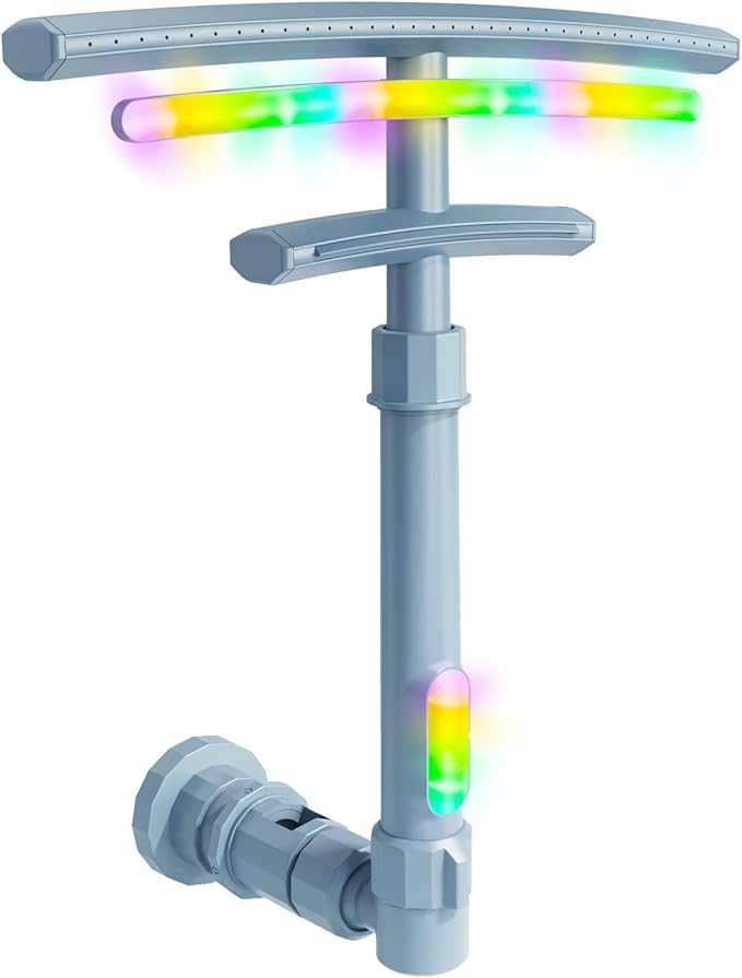 Pool Fountain for Above and Inground Pools,Upgraded Dual Spray Pool Aerator with 9-Color LED Lights and 4 Modes, 360° Adjustable Pool Sprinkler Fountain Pool Cooler Pool Accessories Pool Decor