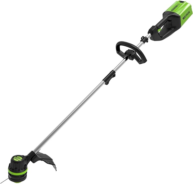 Greenworks PRO 16-Inch 80V Cordless String Trimmer, Battery Not Included ST80L00, Multicolor