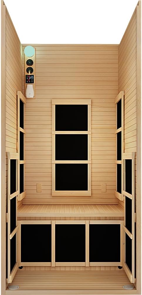JNH Lifestyles HB1-E Ensi 1 Person Ultra-Low EMF Far Infrared Sauna