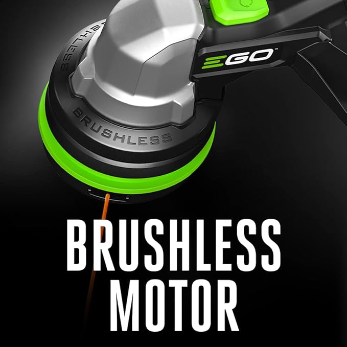 EGO POWER+ ST1510T 15-Inch 56-Volt Lithium-Ion Cordless POWERLOAD String Trimmer with Aluminum Telescopic Shaft - Battery and Charger Not Included