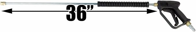 4000 PSI Pressure Washer Trigger Gun and 36" Lance Combo