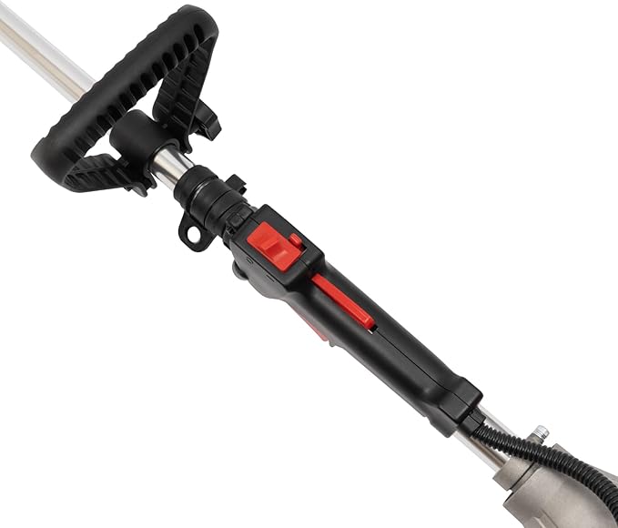 Weed Eater Gas Powered Weed Edger, 33CC 2 Blade Heads, Air-Cooled 2 Stroke Cordless Lawn Edgers Gas Powered Weed Trimmer with Handle & Shoulder Strap for Garden Lawn Grass Trimmer