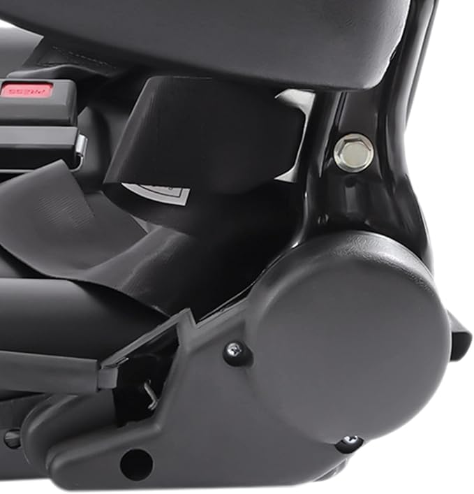 Lawn Mower Seat, Garden Tractor Seat, Tractor Suspension Seat, PVC Tractor Seats Universal Fold Down Forklift Seat with Adjustable Angle Back, Armrest and Safety Belt