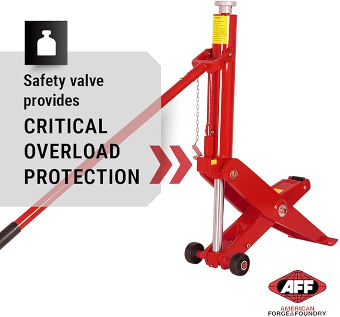 AFF Forklift Jack - 7 Ton (14,000 lbs) Capacity - Fits most Forklift Models - Removable Handle - Heavy Duty