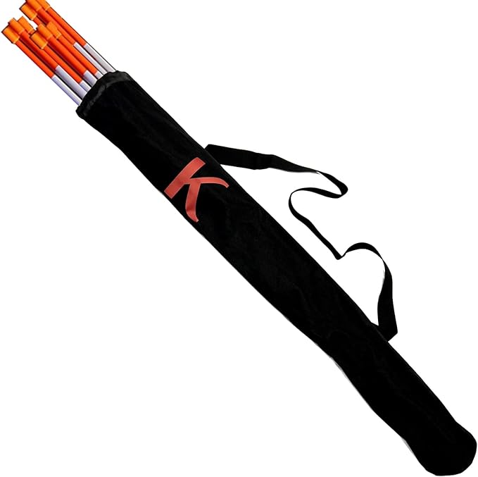 Keyfit Tools MarkerQuiver ~Driveway Markers Snow Plow Stakes MarkerBag Installation Tool Holds Driveway Markers Efficiently Install Driveway Reflectors