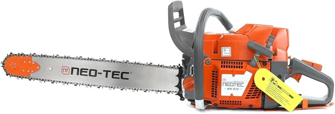 NEO-TEC NH872 28 Inch Gas Chainsaw,71 cc Gasoline Chain Saw Power Head,All Parts Compatible with Husqvarna 372XP
