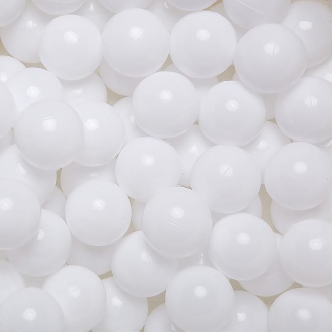 TRENDPLAY Plastic Balls for Ball Pits - Hollow Balls- Safe and Exciting Playtime - Perfect for Baby Pools, Birthday Party Decoration