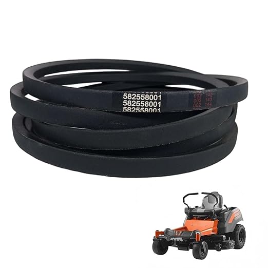 582558001 5/8" x 147.5" Lawn Mower Deck Belt Replacement for Husqvarna 582558001 Z248F RedMax RZT48 Jonsered Z48F Ariens Ferris AYP Craftsman 96103, 532196103, 587686701, 531309478
