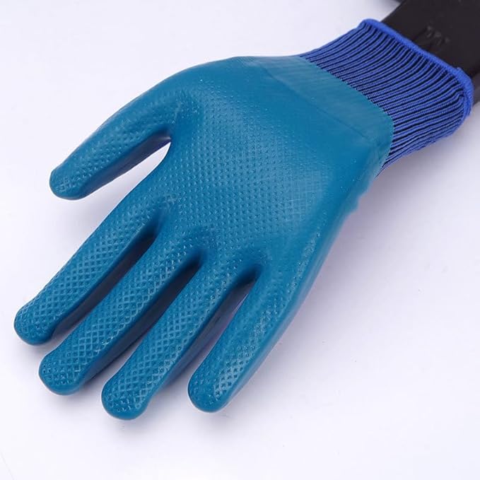 gardening gloves 12 Pairs for work cleaning welding or mechanix material cotton rubber or latex for women or men