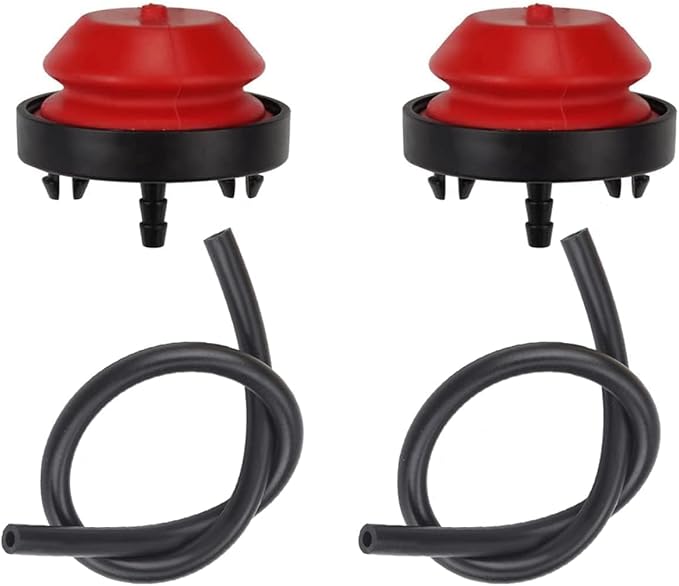 Hipa 2 Pack 951-10888A 570682A Primer Bulb Fits for Craftsman MTD Cub Cadet Troy Bilt Yard Machine Snow Blower 951-10639A 951-10888B 751-10888 Primer Bulb Assembly for Tecumseh HMSK100 HMSK105 HMSK110