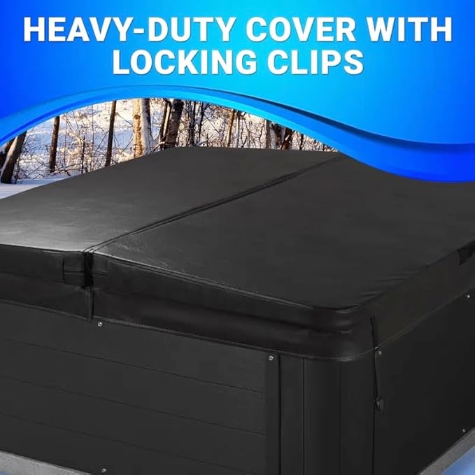 Hot Tub Bundle, Inland Hot Tub, Side Steps, Extra Filter, Six Person Spa, Insulated Cover Included, Made in USA, Aqualife by Strong Spas