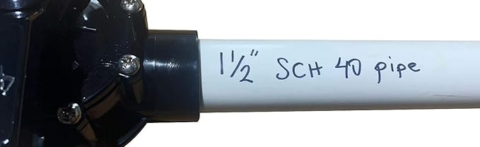 Fibropool Swimming Pool Inline Diverter Valve - 1 1/2 Inch - 2 Way - Positive Seal & Non Lube Replacement Valve for Pools and Spas POSI-CLOSE